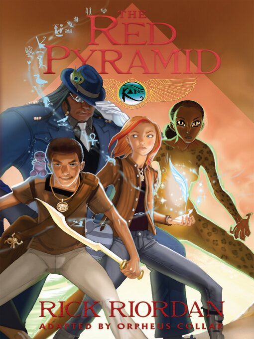 Couverture de The Red Pyramid: The Graphic Novel